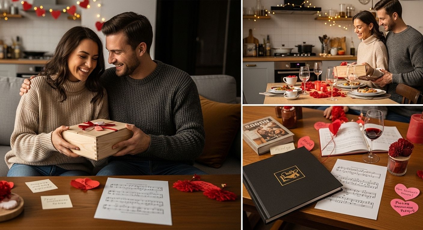 idee surprise saint valentin, couple, romance