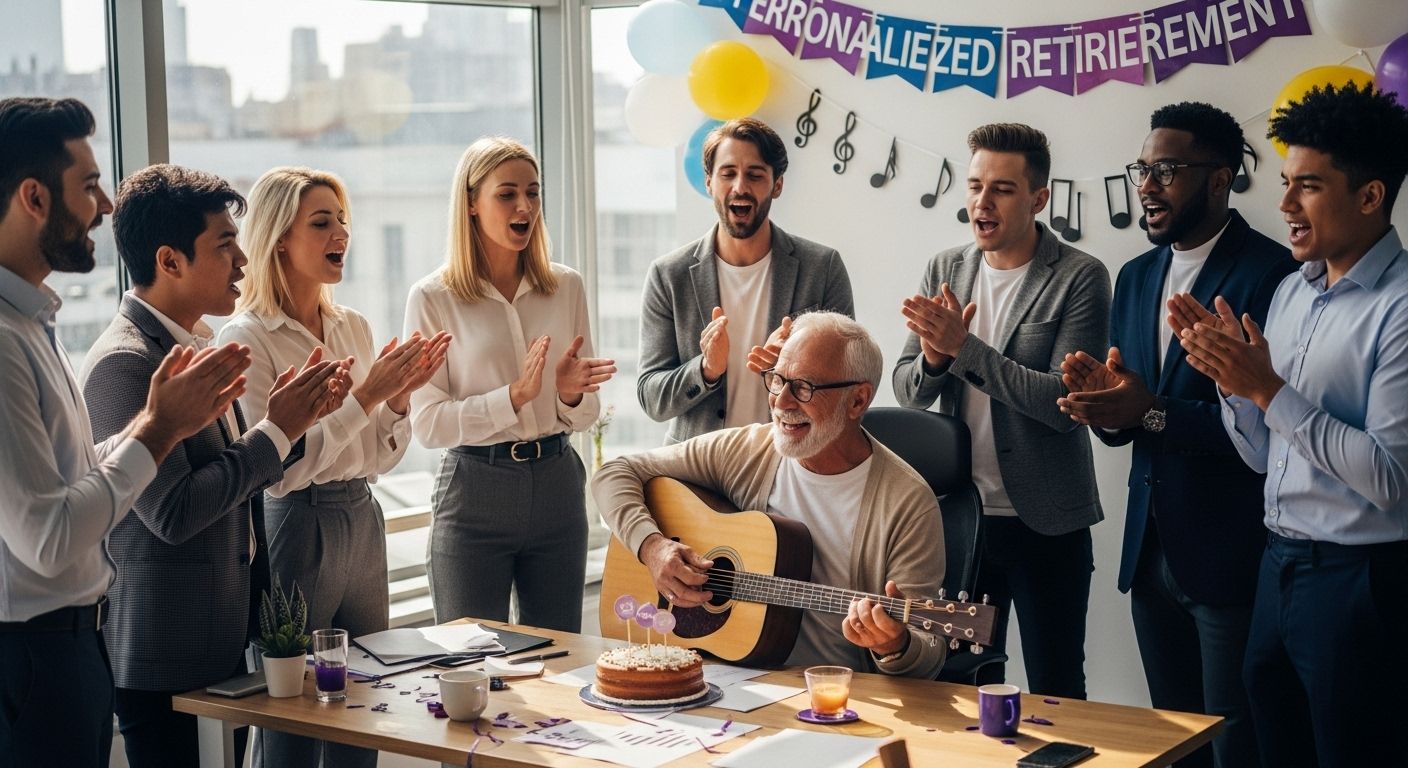 départ retraite chanson célébration