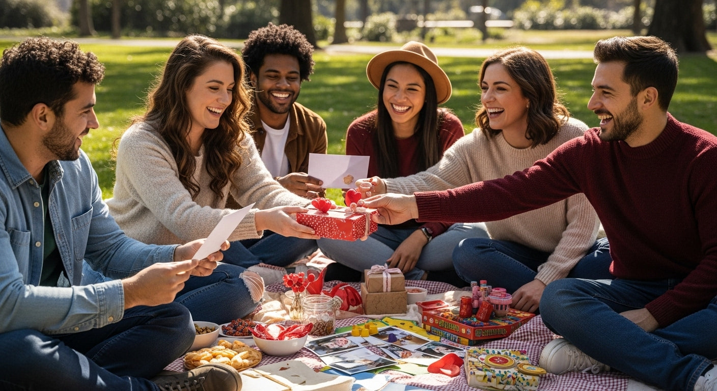 saint valentin amitié, amitié, célébration entre amis